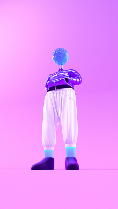 006 - Enca 3d 3d art 3d artist abstract character design cinema 4d design illustration octane pollo