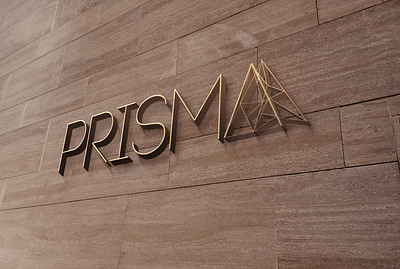 Prisma Logo Design brand branding design designs logo logo design logos optics logo