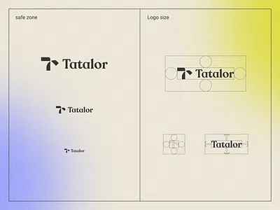 Tatalor Logo brand branding brandmark clean color design identity letter logo logo branding logo design logo designer logo mark logodesign logos logotype mark monogram symbol thefalcon