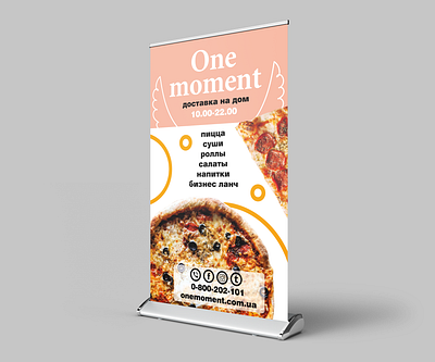 food delivery banner banner design illustration typography vector