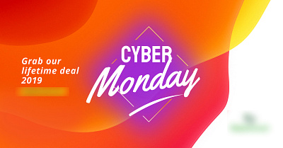 FB CM Ad Big 3 ads cybermonday design facebook ads facebook banner illustration waves