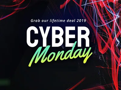 FB CM Ad Big 5 cybermonday facebook ads facebook banner facebook cover illustration