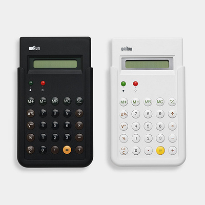 braun calculator - Black & White calculator oldschool photography product design skeumorph ui