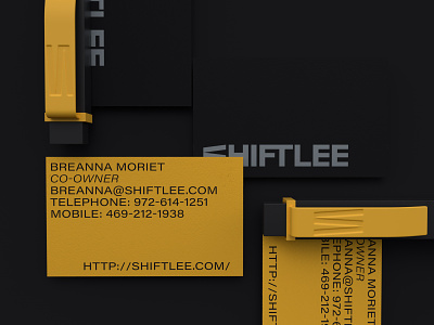 <SHIFTLEE> 3d branding design identity illustration logo typography vector