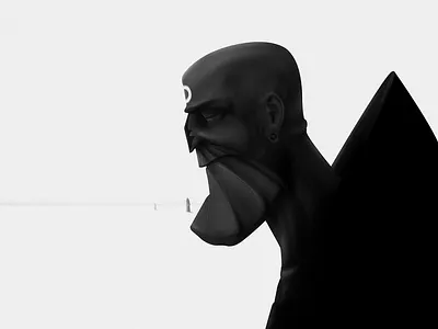 Walk through the gates of time. ⭕️ abstract character contemporary digital art digital illustration illustration painting portrait