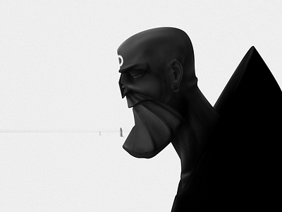 Walk through the gates of time. ⭕️ abstract character contemporary digital art digital illustration illustration painting portrait