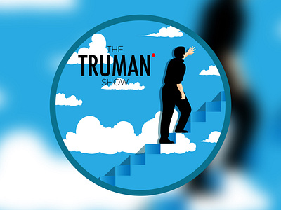 The Truman Show adobeillustrator artwork design dribbbleweeklywarmup illustration truman vector