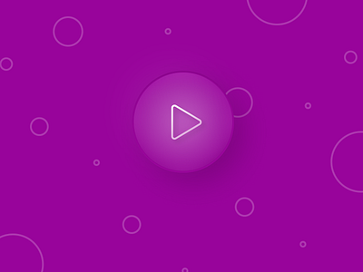 Nuemorphic Play Button 3d button dribbble figma icon neon neumorphic neumorphism play