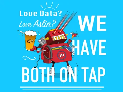 MicroStrategy 2019 Aslin Beer Festival beer illustrations microstrategy robot robot attack taiwan