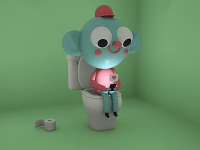 2 cute 2 fail 2cute2fail 3d character character design cinema 4d design illustration pictoplasma render