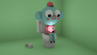 2 cute 2 fail 2cute2fail 3d character character design cinema 4d design illustration pictoplasma render