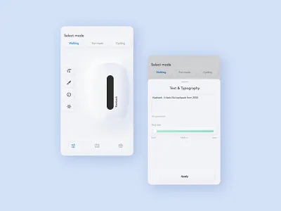 Neumorphism app design (credits to steel drake) app concept appdesign beats by dre blue branding design entertainment illustration neumorphic neumorphism skeumorphism ui ux