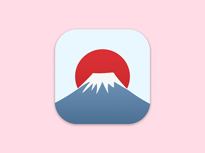 Daily UI 005 — Logo branding dailyui dailyui 005 dailyui005 design figma fuji illustration japan japan logo logo logo design mt fuji nihon ui uidesign ux uxdesign