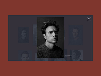 Artist Portfolio Template — Gallery Page blog gallery image gallery page minimal portfolio