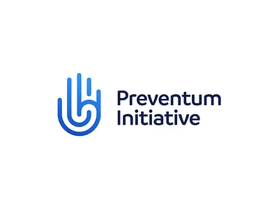 Preventum Initiative - Brand Identity brand identity branding case study clean corporate design hand help support identity identity design logo logo design logo designer logotype mark media tech digital symbol tech