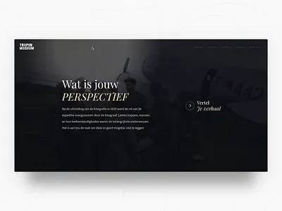 📸Perspective canvas coded dark dark ui javascript photography site story storytelling typography ui uiux video war website