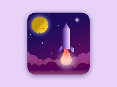 Сheese moon cloud figma illustration illustration art illustration design moon moonshine rocket space stars