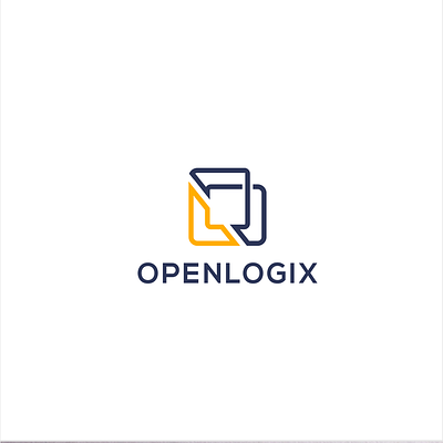 OpenLogix 5 brand design gradient letter logo m mark new vector