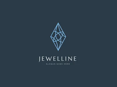 Premium Line Logo accessories beauty business cosmetics diamond fashion gem hotel jewelry logo luxury modern nature prestige sophisticated spa vector yoga
