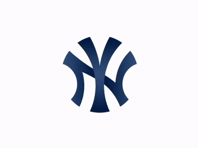 New York Yankees logo concept #2 baseball logo mlb new york new york city ny yankees nyc sport sports yankees