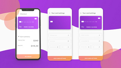 Daily Ui #002 - Checkout branding credit card checkout dailyui design illustration ui ux ui design