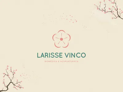 Larisse Vinco - Identidade visual design identidade visual logo logotipo