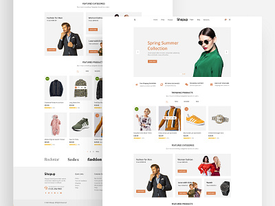 Shop Clothing Web Page 2020 2020 trend brand clothing dailyui ecommerce fashion graphic man online shopify store ui ux web webdesign woman