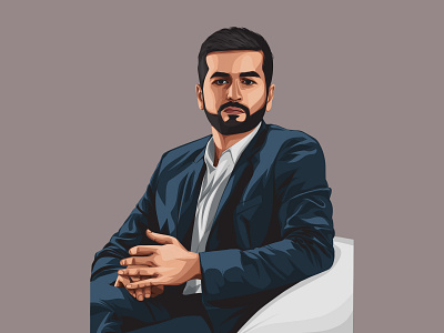 Kavin Bharti Mittal Vector Illustration business man ceo design illustration indian kavin bharti mittal photo to vector vector vectorart vectorise