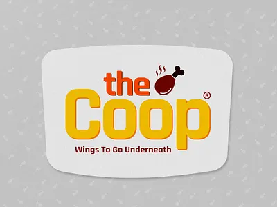 The Coop logo option branding design agency eat eating flat food food logo hotel logo icon identity design illustration logo logo design restaurant logo symbol symbol icon