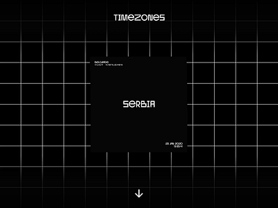 TimeZones Website - Square Animation + Freebie 2020 after effects animation design freebie geometric graphic design interaction design minimalistic motion time timezone typography ui web design website