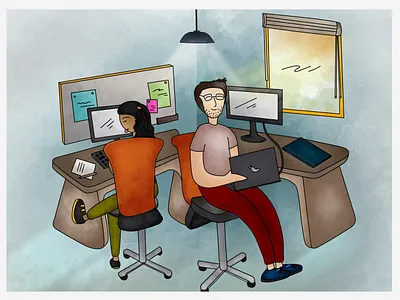 A Spark in the Daily Life of A Designer adobe illustrator adobe photoshop artwork design designers graphic design illustration sketch watercolor