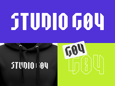 Studio G04 font icon logo logodesign logotype sign streaming studio type typography wordmark