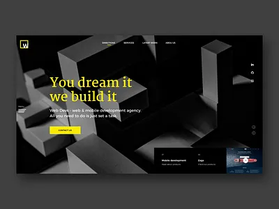Web development design typography ui ux web website