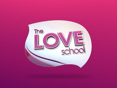 The Love School art branding design designer illustration logo poster univervideo