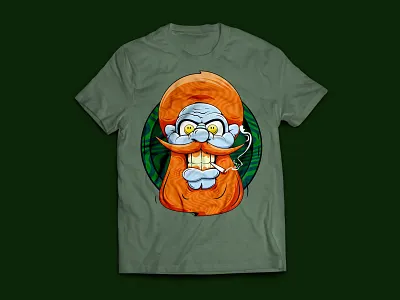 STAY UGLY. T-SHIRT DESIGN artwork beard branding character design clothes design drawing ginger gingerbread man hooligans illustration illustrator mascot merch design top tshirt art ugly vector