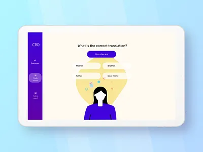 Desktop App English Learning app application bright desktop desktop app education learning questionnaire quiz quiz app test ui ux web