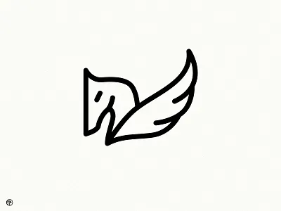 Pegasus animal logo flying horse horse horse racing pegasus wings
