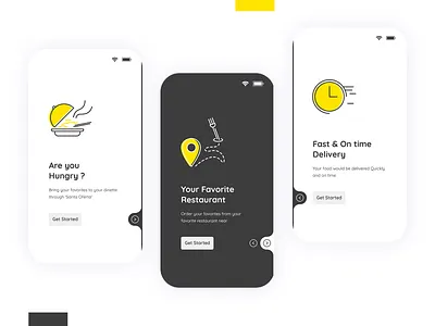 onboarding / walkthrough app app design icons illsutration layout mobileapp mockup onboarding slider ui uidesign ux walkthrough