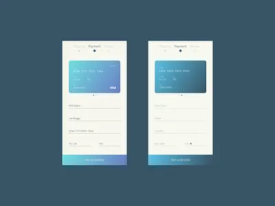 Credit Card Checkout app design illustration ui ux