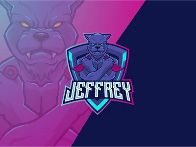 panther esport logo design esport esport logo illustration logo design mascot logo panther vector