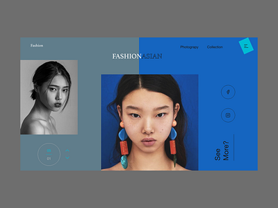 Fashion ui ux web