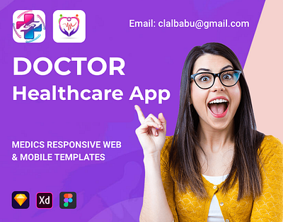 Doctor Healthcare UI KIT 1 mg appointment clinics doctor app doctor appointment hospital medical app medicine app medicos app sign up