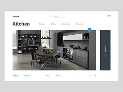 Kitchen Landing Page architechture architecture design branding branding design decoration dribbble best shot home decor homepage kitchen kitchen design landing page concept landing page design landing page ui product branding product design ui ux design user experience design user interaction user interface design visual design