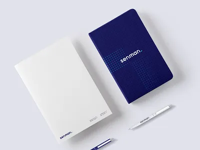 Senman stationery brand brand design brand identity branding branding and identity branding design clean design development development company digital logo logos logotype minimal minimalism tech technology