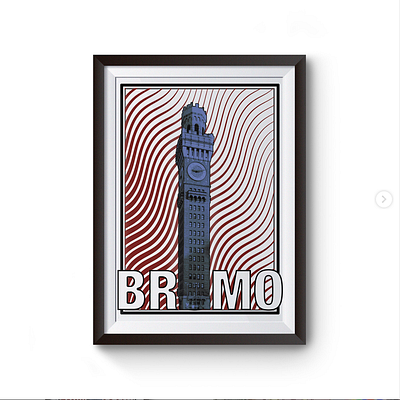Bromo Tower Promo Poster design