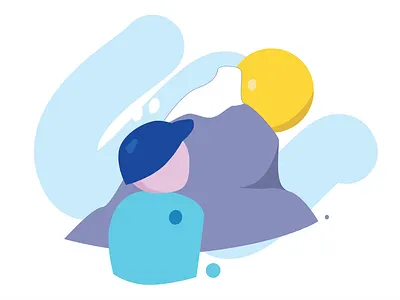 Difficult Road Ahead challenge design difficulty icon illustration struggle ui vector