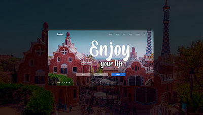 Enjoy your life design designs photoshop ui ui design uidesign uiux design ux uxui