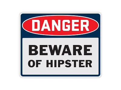 DANGER1 appropriation design experiment having fun illustrator cc metal sign typography vector