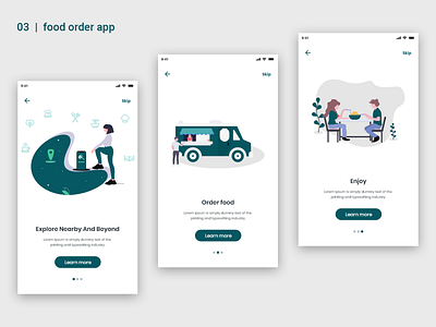 Food Order design mobile app mobile app design ui ui design uidesign uiux ux ux design web ui