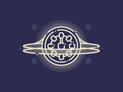 Interstellar adobe illustrator black hole endurance gargantua illustration interstellar material space vector